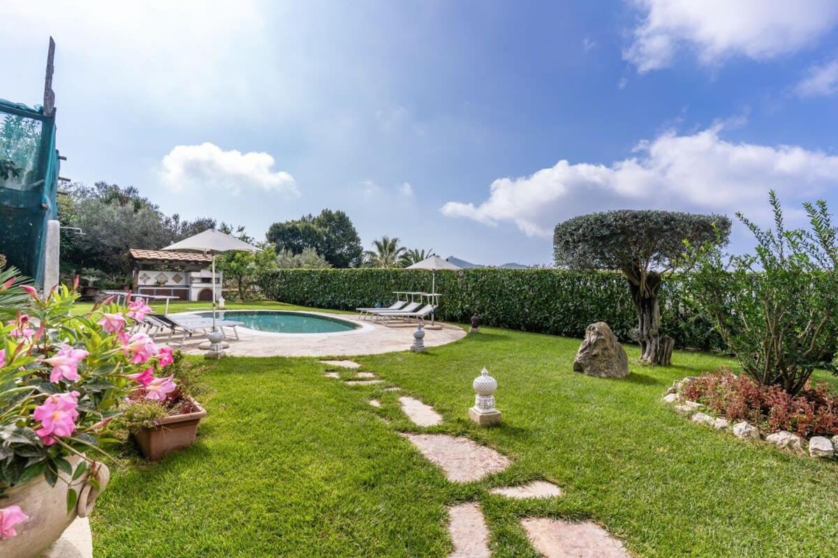 Villa Mimosa Rustic Elegance Views & Pool Massa Lubrense Eksteriør bilde
